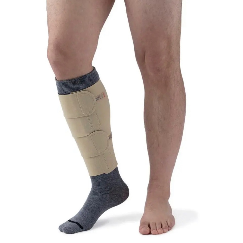 Brand new in box Sigvaris Compreflex Standard Calf Wrap beige size small